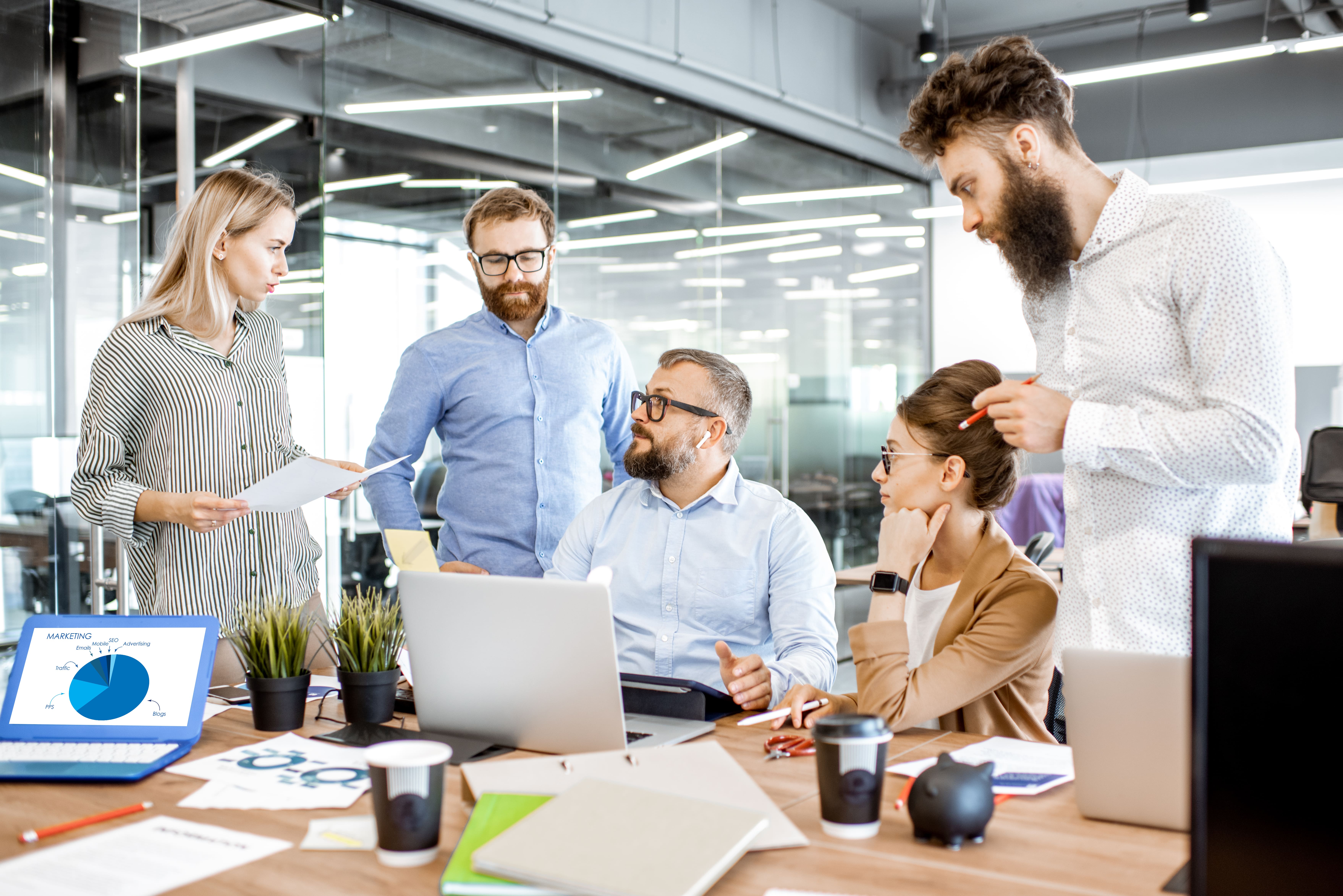 Étudiants ESDP en entreprise